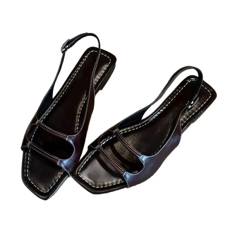 Summer Beach Casual Back Strap Flat Shoes