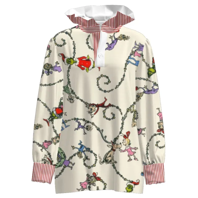 3D Printed Loose Temperament Commuter Long sleeved Shirt Xje1864Rt3L - Shop at LoveMi