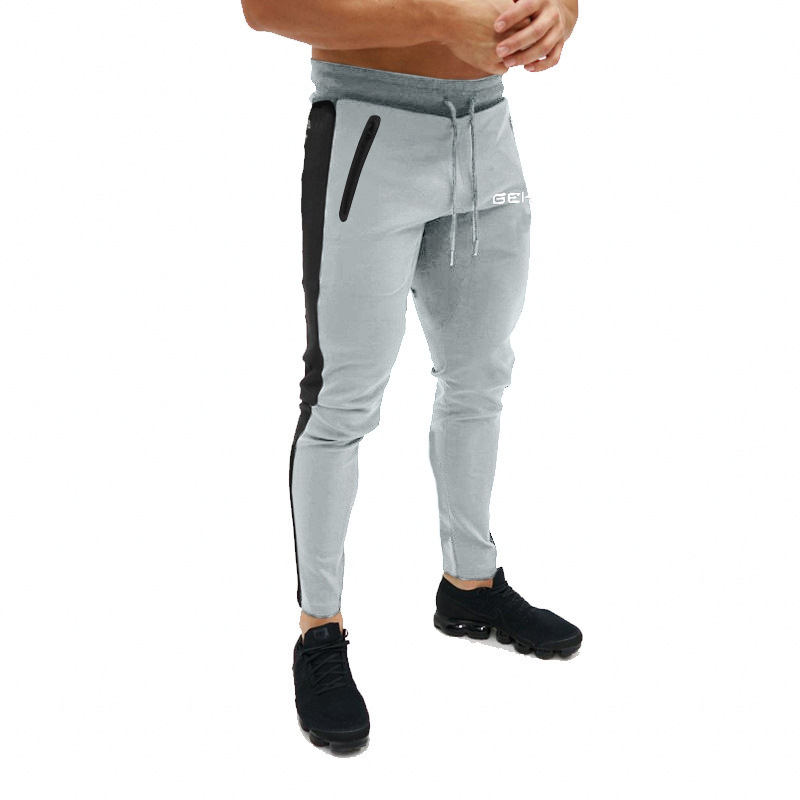 Title 19, Sports and leisure light board slim fitness pants