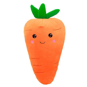 Carrot Vegetable Soft Stuffed Plush Pillow Toy