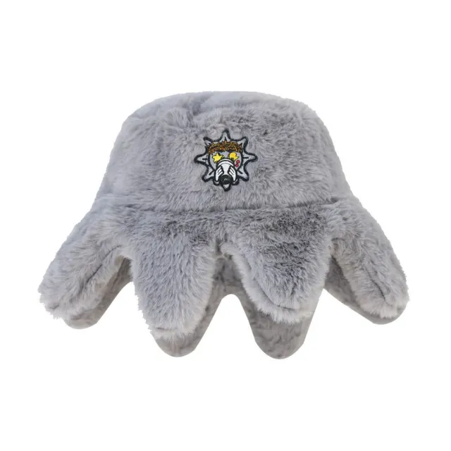 Fashionable Warm Rabbit Fur Octopus Casual Hat Gray - Shop at LoveMi