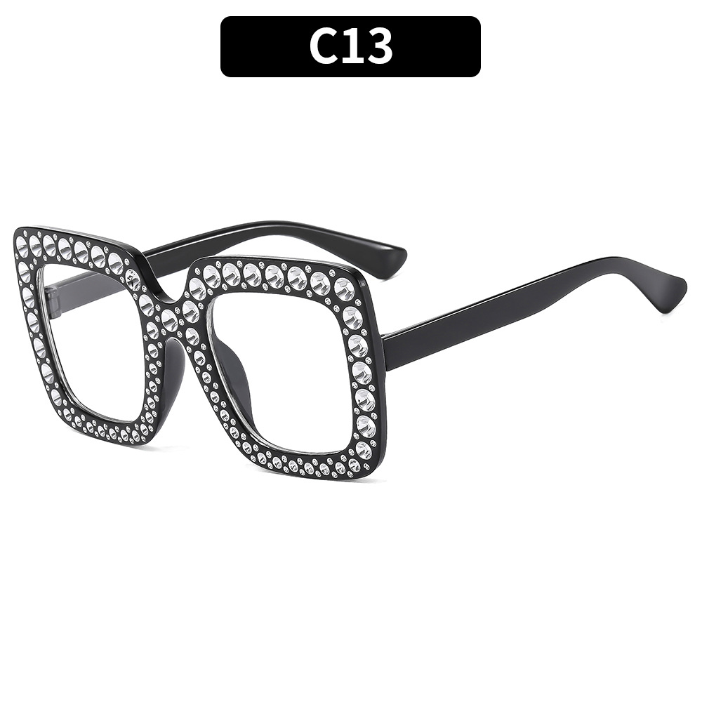 Plastic Box Sunglasses Fashion Personality Trend - Image 5