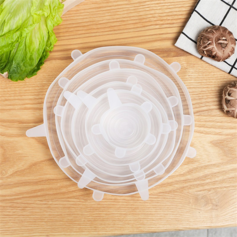 Multi-functional Food-grade Silicone Sealing Lid For Food Storage 3