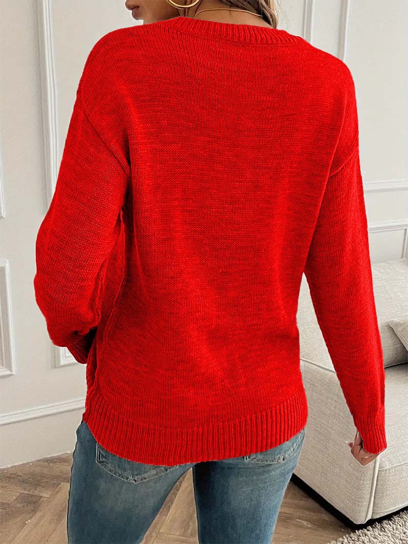 Polyester-Sweater – Farbvariante Grau