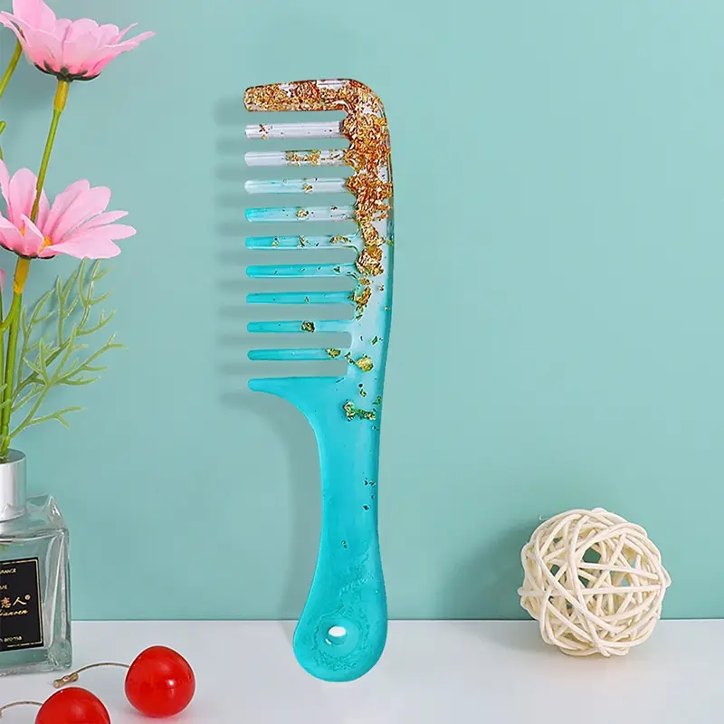 Women's Popular Comb Mold Crystal Glue