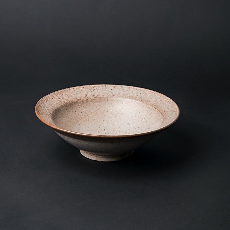 Household Stoneware Bamboo Hat Ceramic Creative Tableware