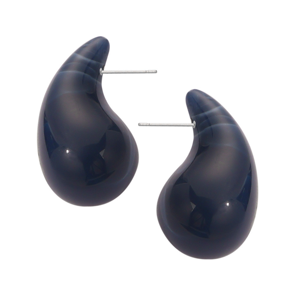 Ink Blue Earrings