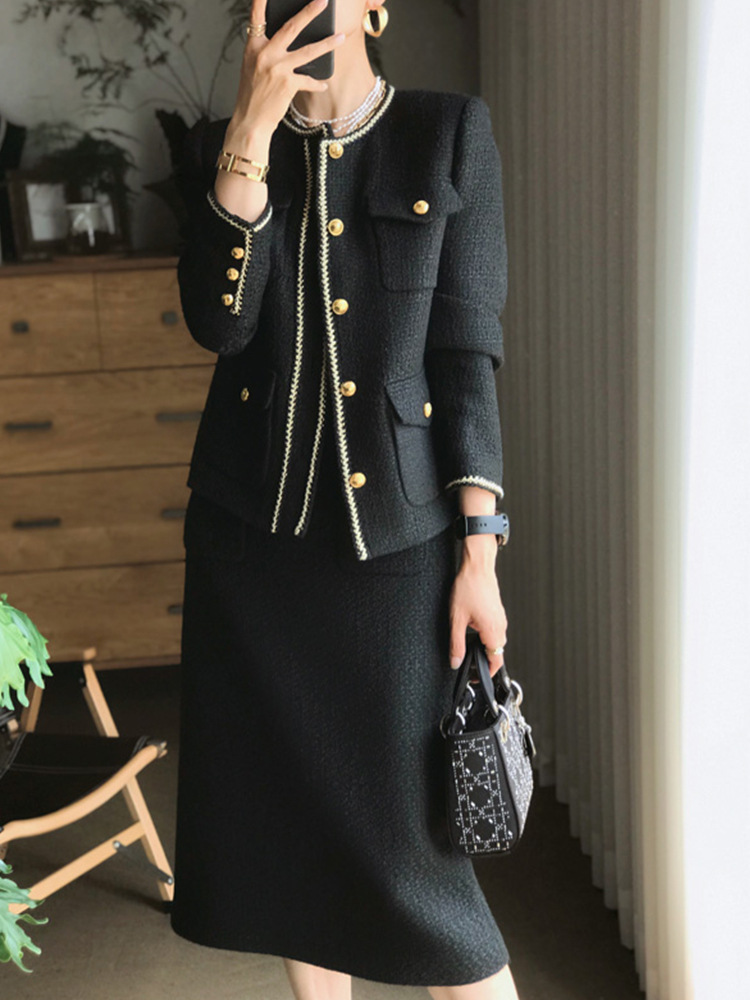 Black Coat Skirt