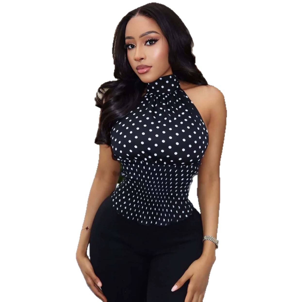 Small Tank Top African-style Sexy Sleeveless For Women