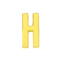 18mm 26 English Letters Accessories With Beads - H - View 1