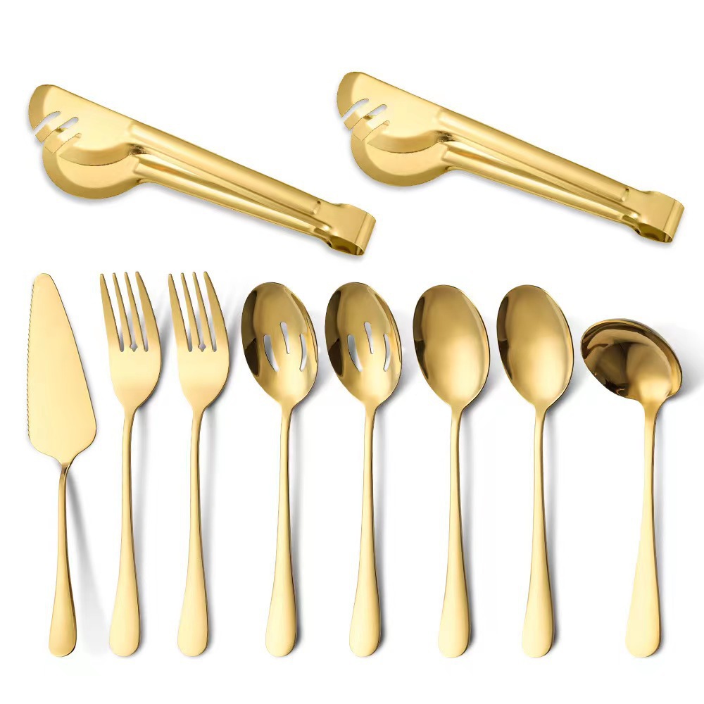 Gold 10pcs Cake Shovel