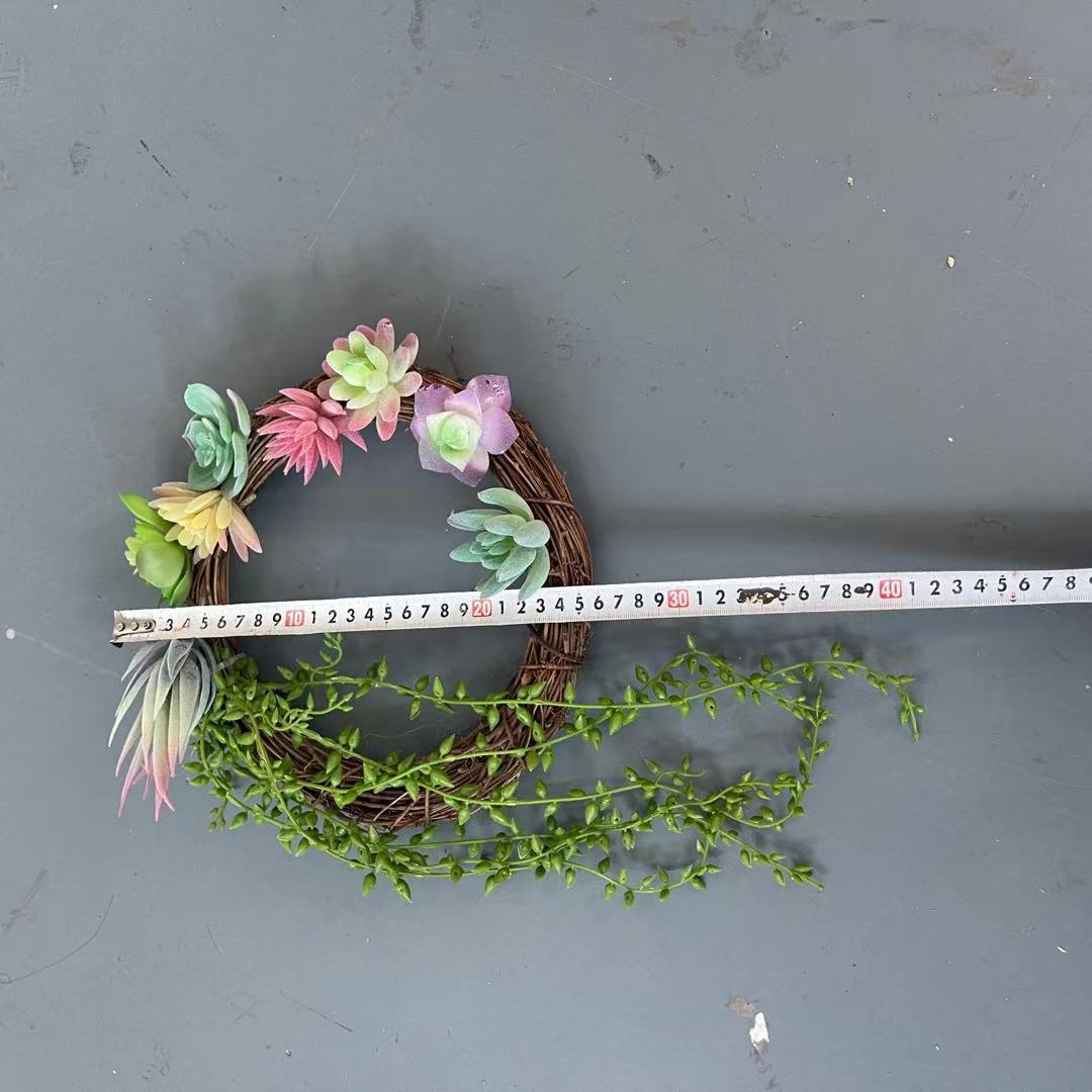 Succulent Shape Home Decoration Garland Pendant