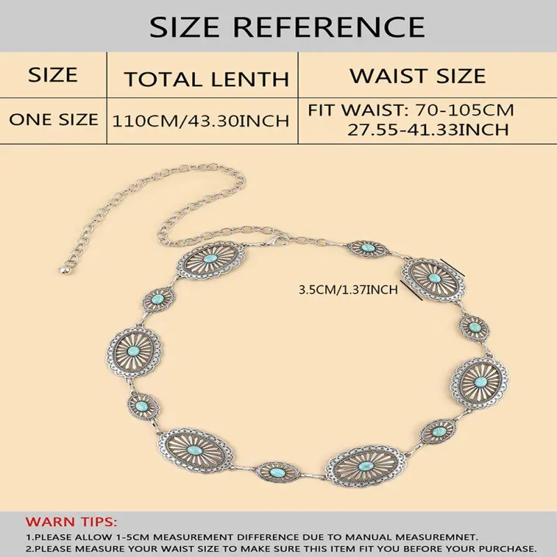 Retro Personalized Fashionable All-match Waist Chain