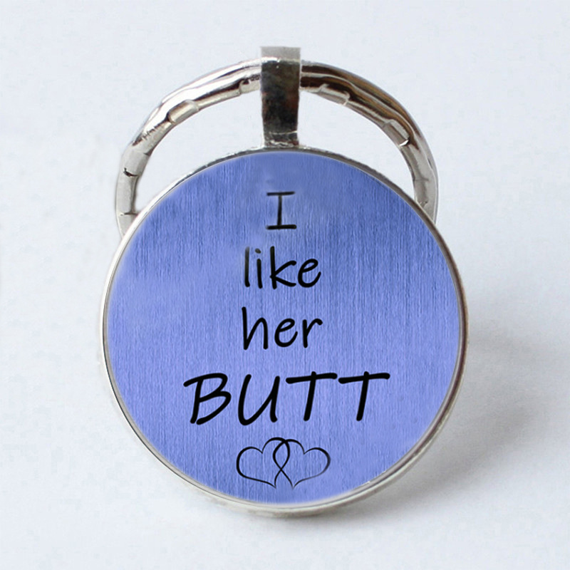 Interesting Couple Letters Keychain