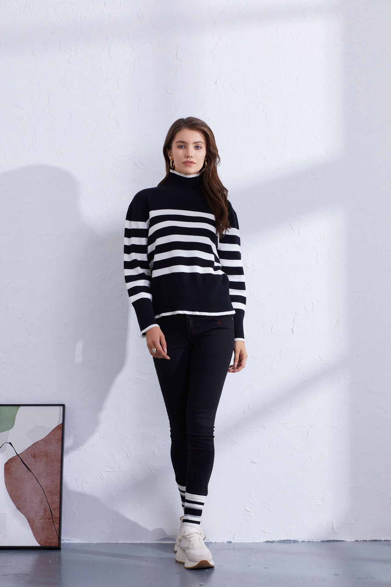 Title 3, Casual All-matching Warm Sweater For Women