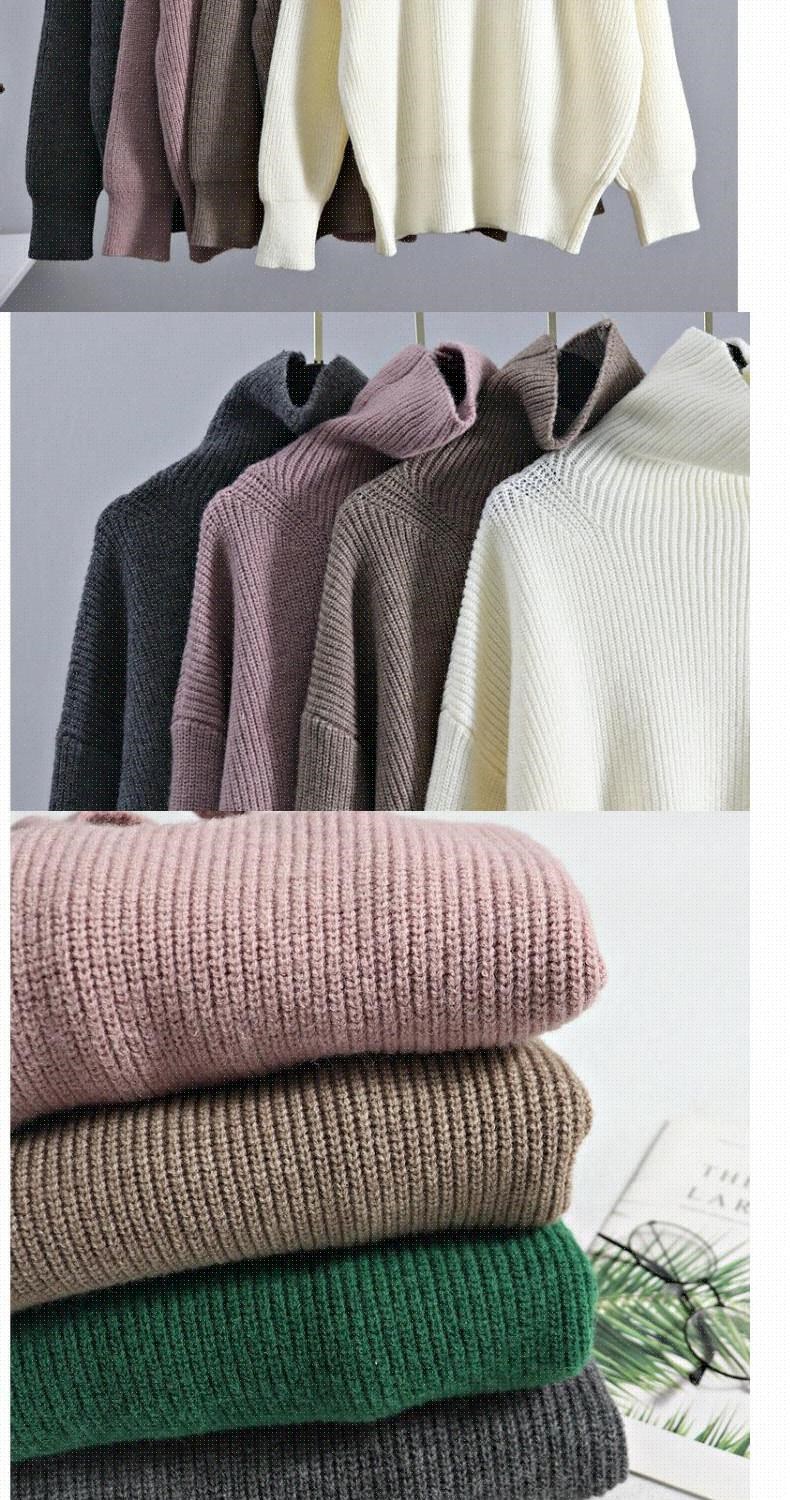 Title 2, Cashmere Sweater Women Turtleneck Pullovers Top...