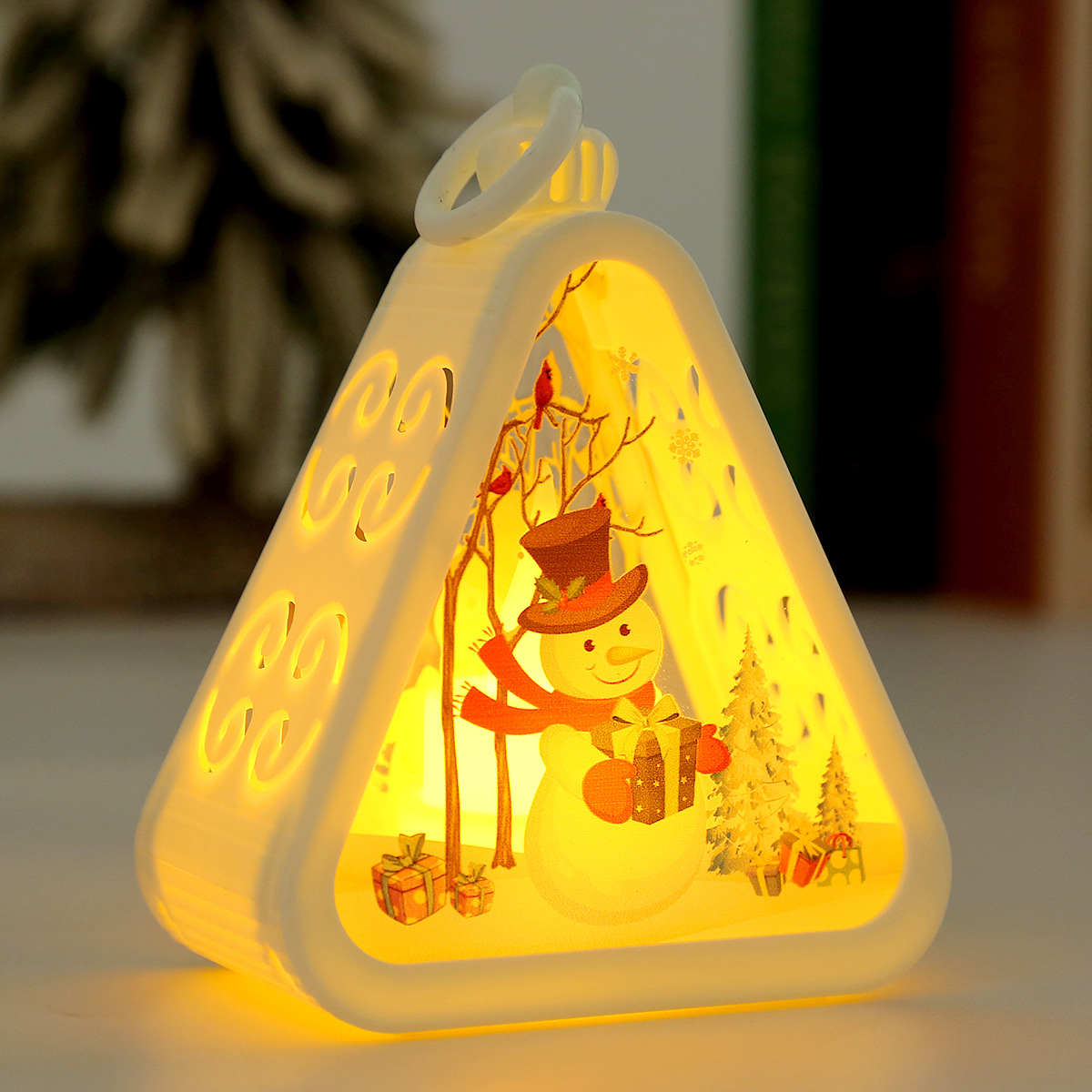 Title 5, Christmas Decorations Retro Electric Candle Lam...