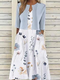 Women's Two piece Set Dress Commuter Floral Print 5 Models - Shop at LoveMi
