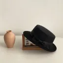 Black And Black Bow