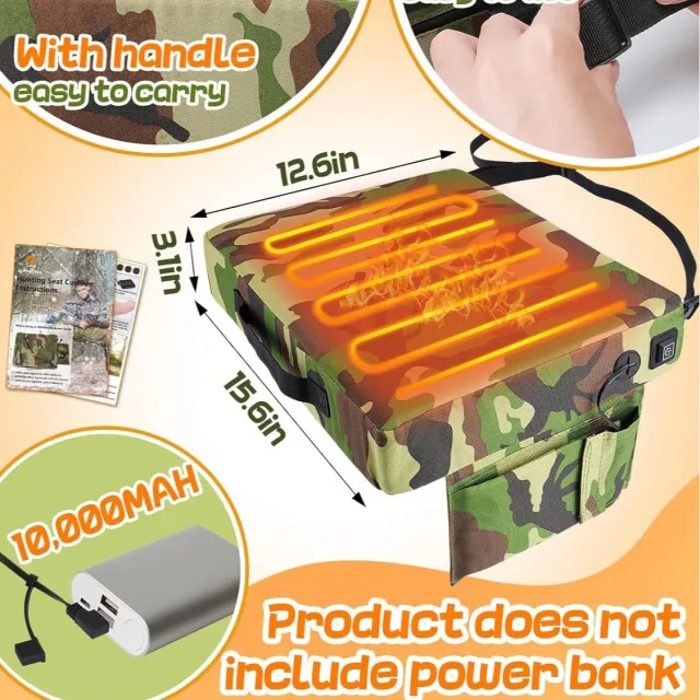 Camouflage Heating Cushion Stadium Outdoor Camouflage - Shop at LoveMi