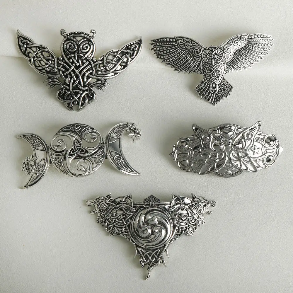 Butterfly Hair Accessory Clip Crescent Headpiece
