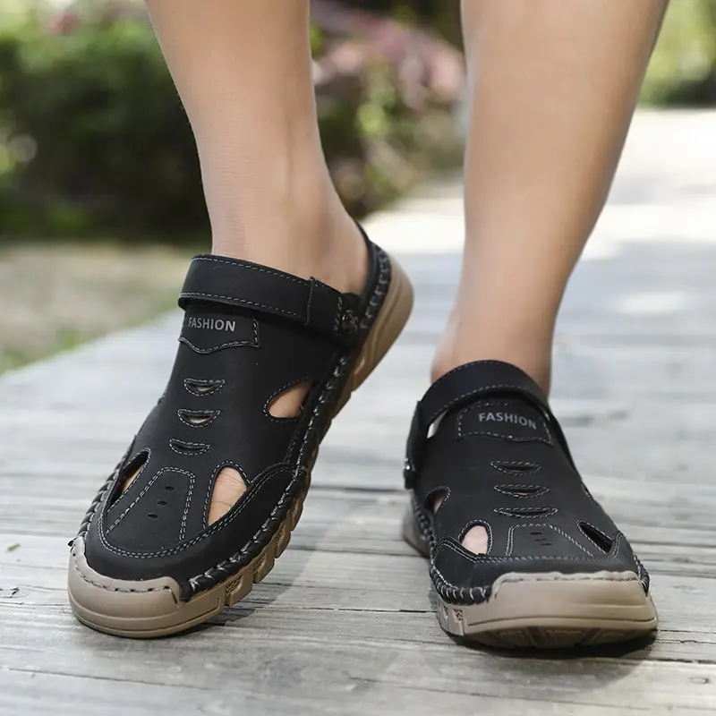 New Plus Size Closed Toe Sandals