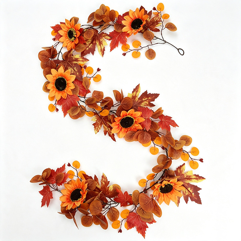 Rattan Thanksgiving Wall Hanging