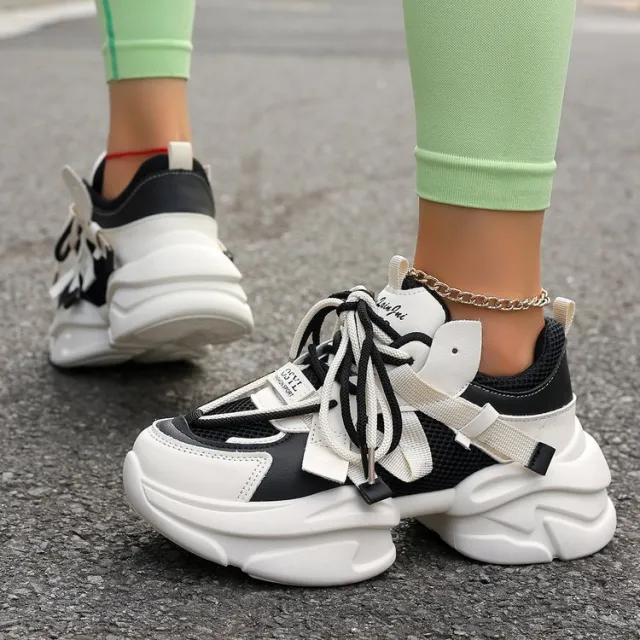 Lace up White Shoes Casual Sneaker Beige - Shop at LoveMi