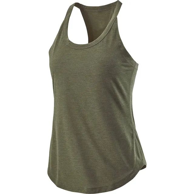 New Suspender I shaped Back Pleated Summer Outer Wear Yoga Exercise Vest Green - Shop at LoveMi