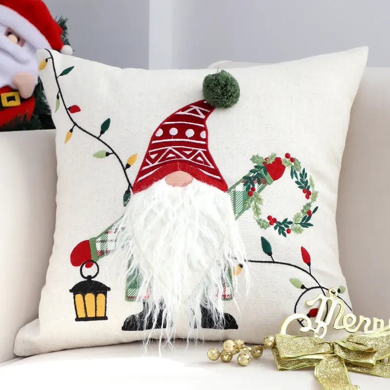 New Year Holiday Decorative Cushion Christmas Tree Doll