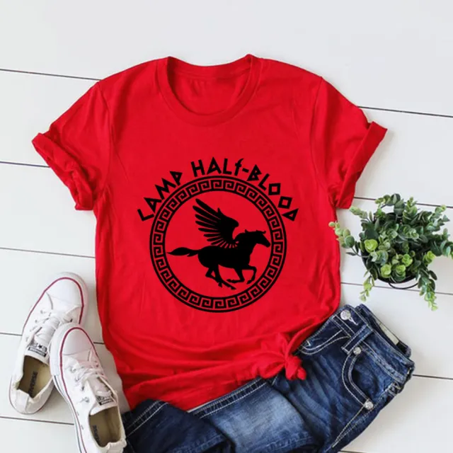 Popular Independent Station New Short Sleeve T shirt Red - Shop at LoveMi