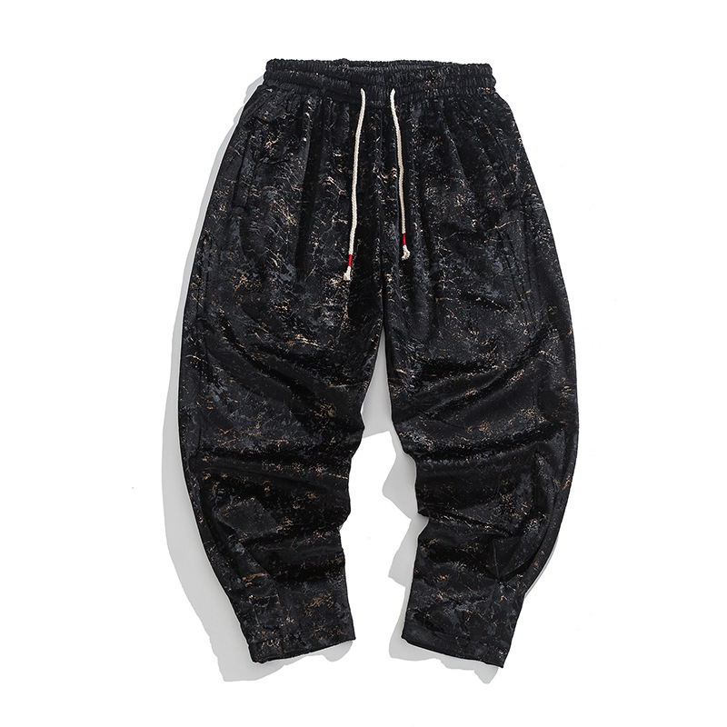 New Thick Sweat Pants Plus Size Hanfu Improved New Chinese Style