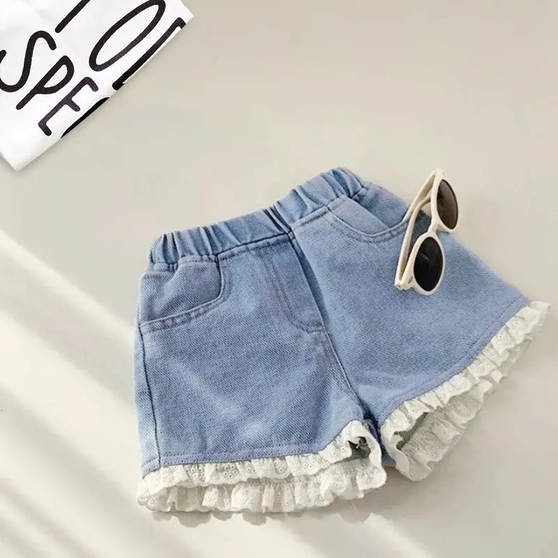 Girls' Denim Shortsversatile And Perfect