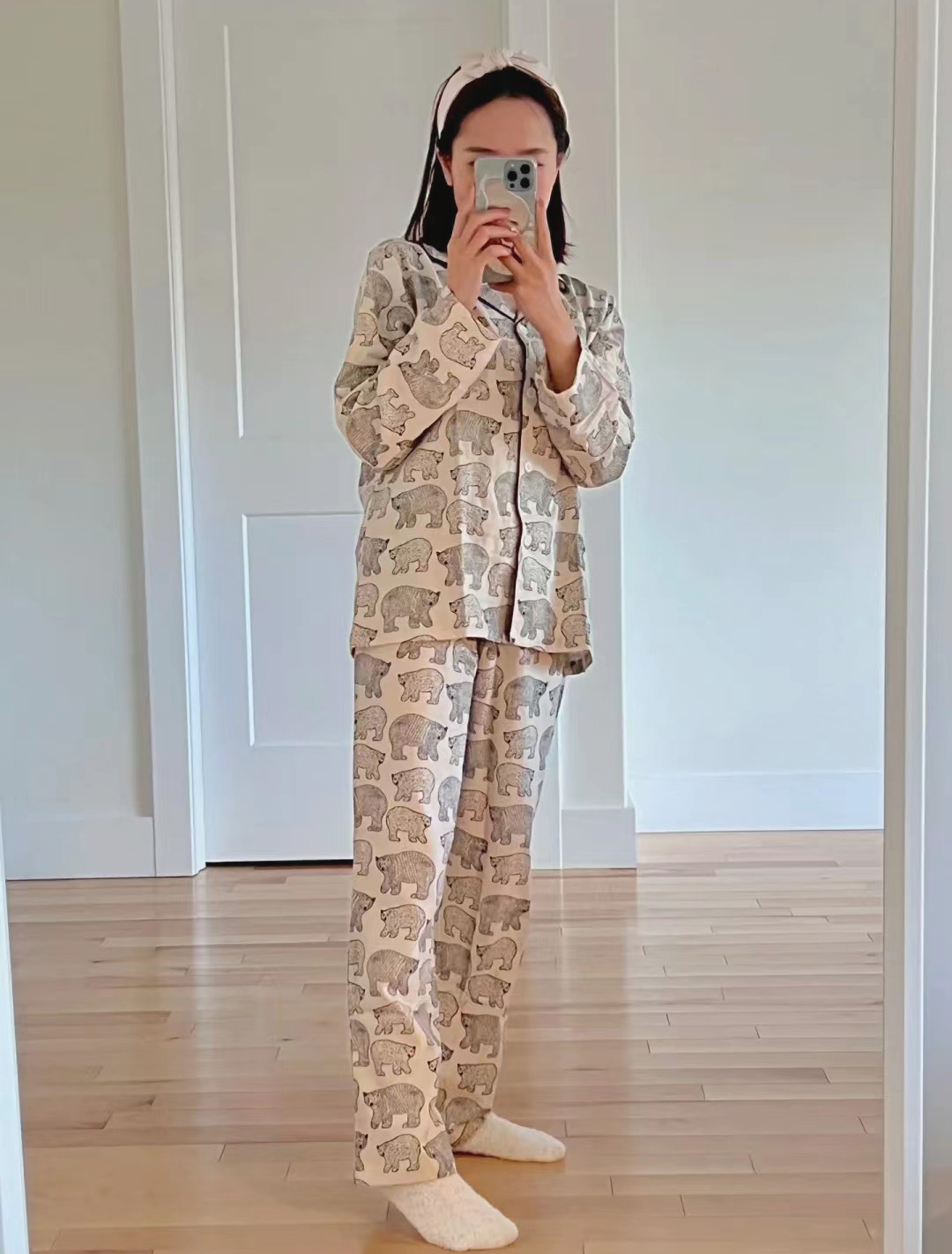 Simple Couple Pajamas Women's Suit