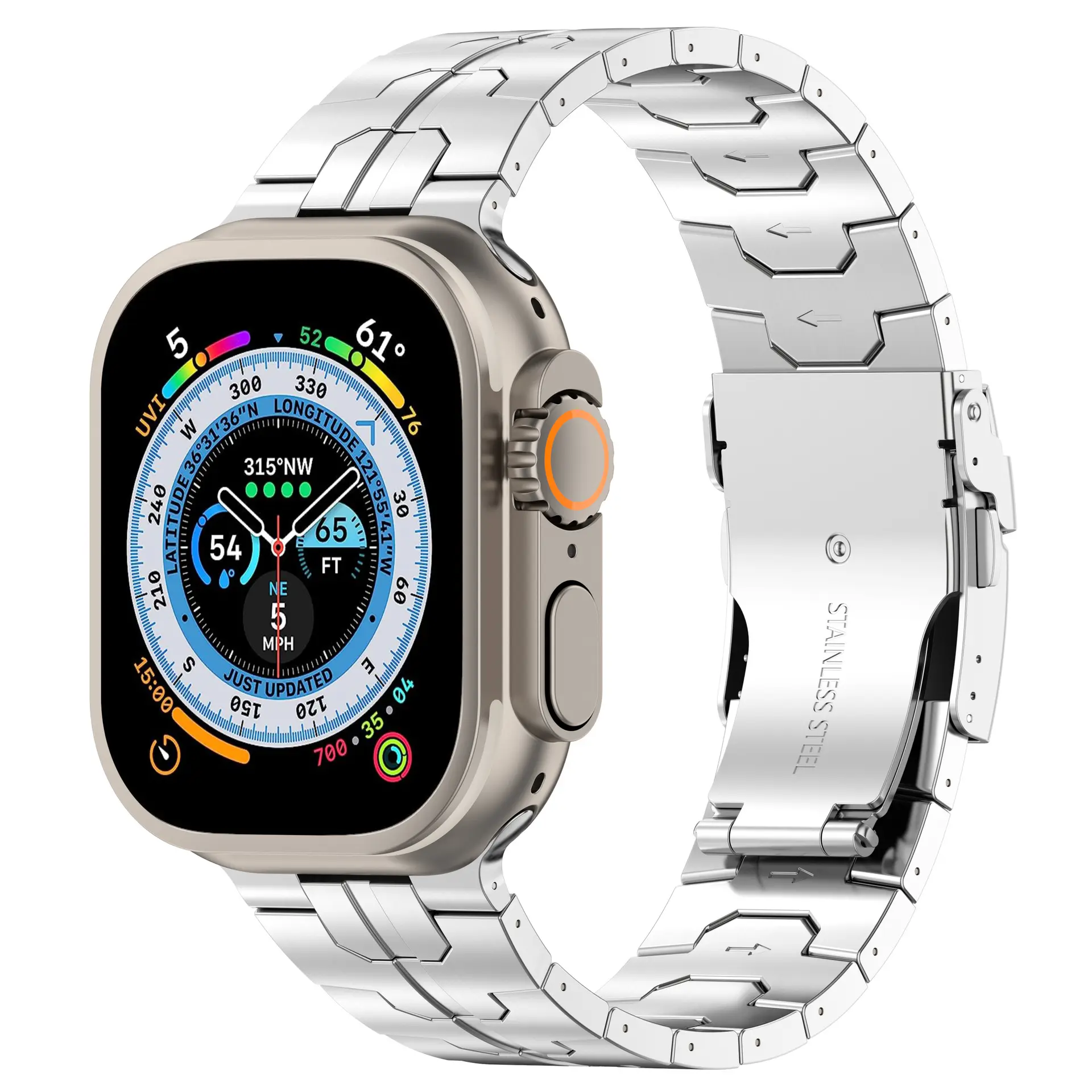 Solid Color Titanium Alloy High-end Metal Wrist