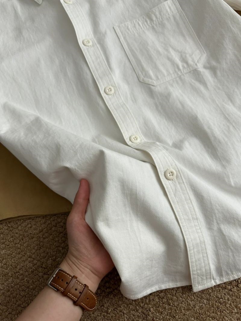 Breathable Pure Cotton Men’s Workwear Short Sleeve Shirt Breathable Pure Cotton Men’s Workwear Short Sleeve Shirt