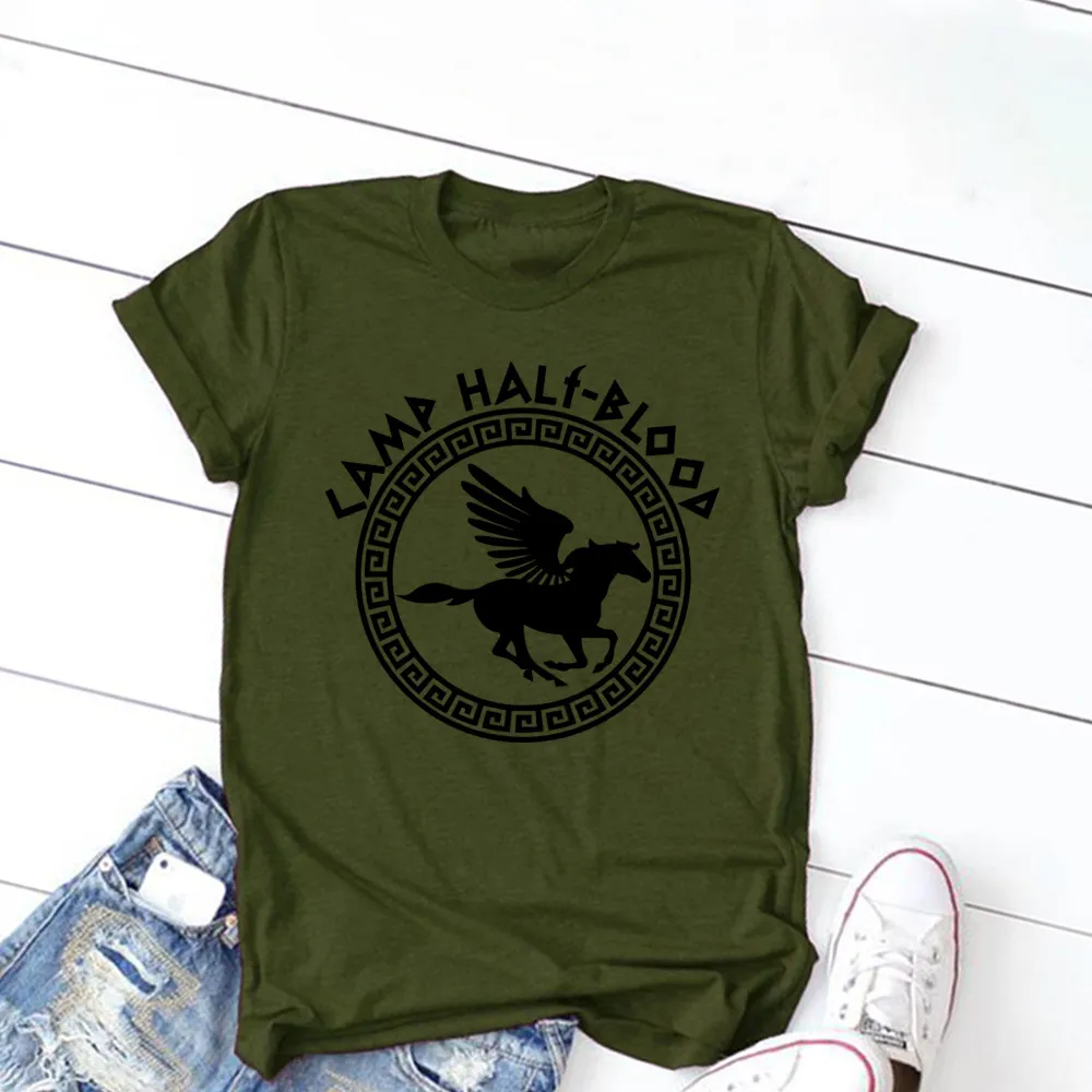 Popular Independent Station New Short Sleeve T-shirt - Army Green