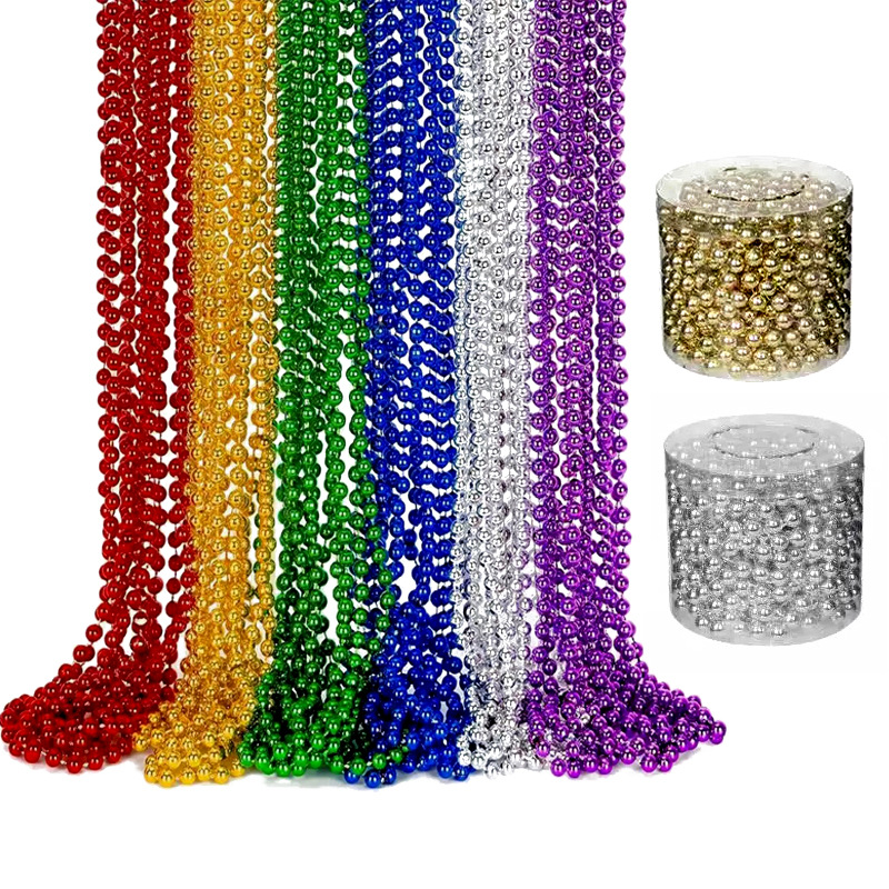 Plastic Beaded Christmas Tree Decoration Chain
