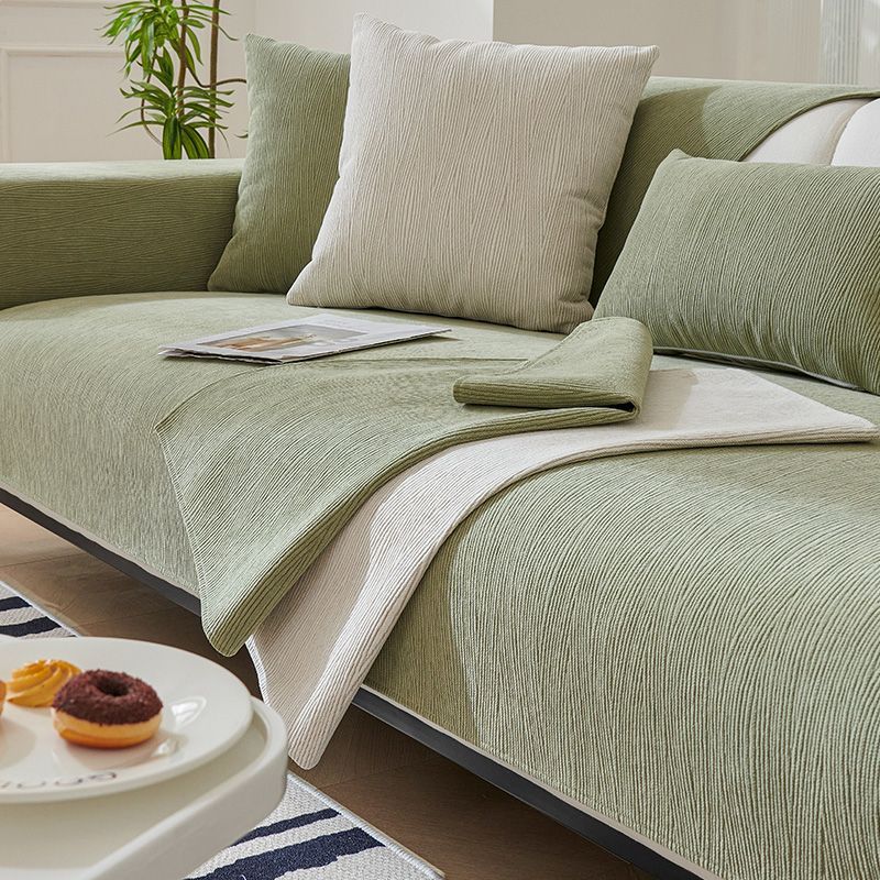 Simple And Modern Slipcover For A Sofa