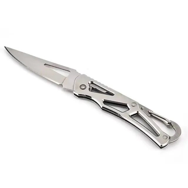 Folding Knife Mini Knife Stainless Steel Folding Knife White - Shop at LoveMi