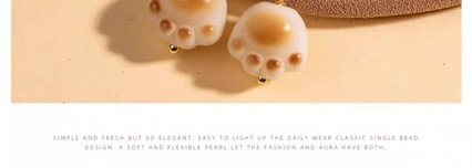 Women's Special-interest Design Cat's Paw Earrings