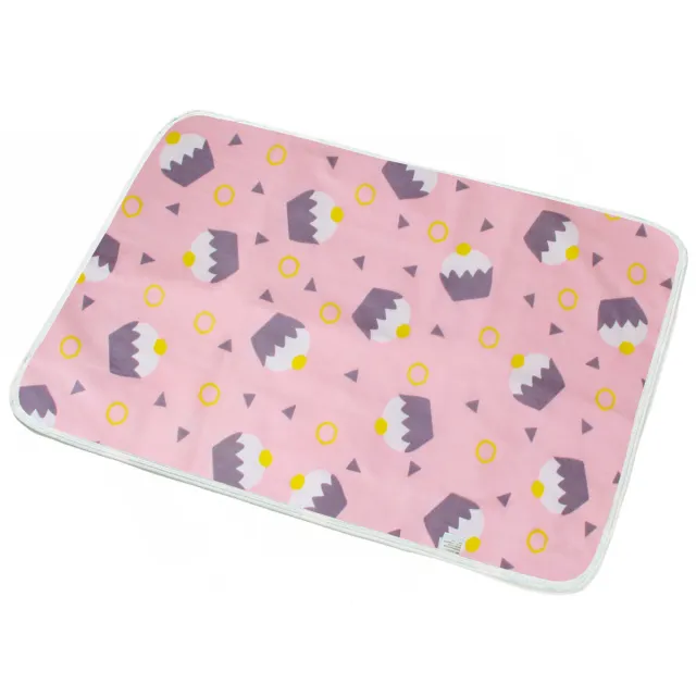 Breathable Cotton Cartoon Waterproof Insulation Pad Pink Cake - Shop at LoveMi