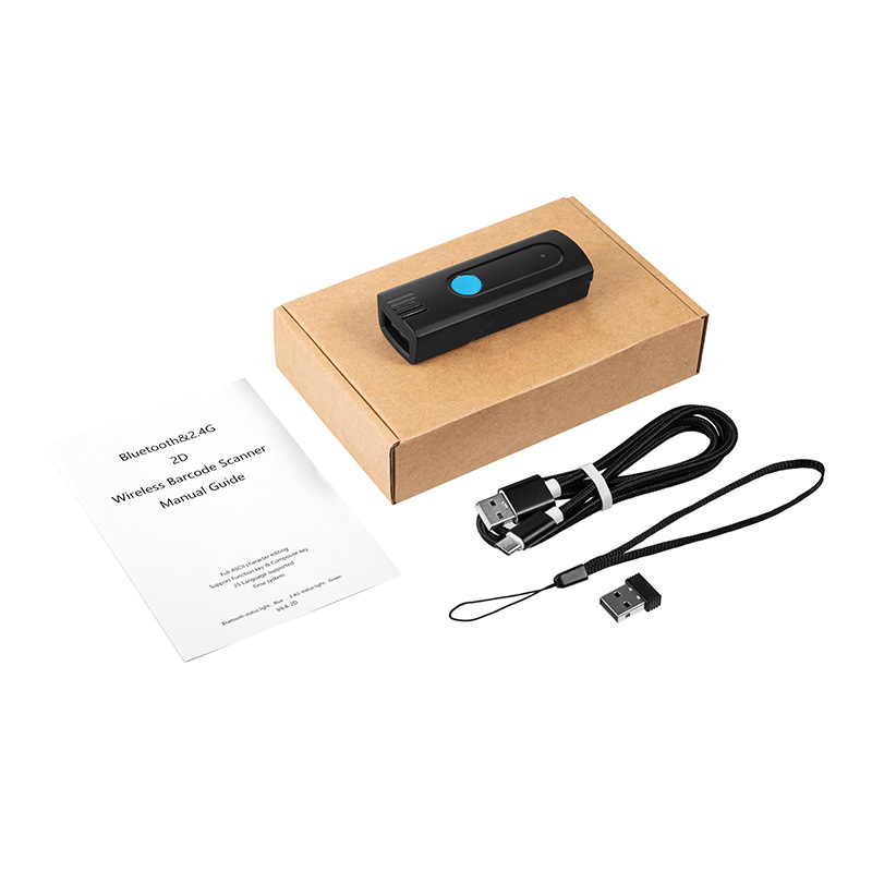 Portable One-Dimensional QR Code Bluetooth Scanner 4
