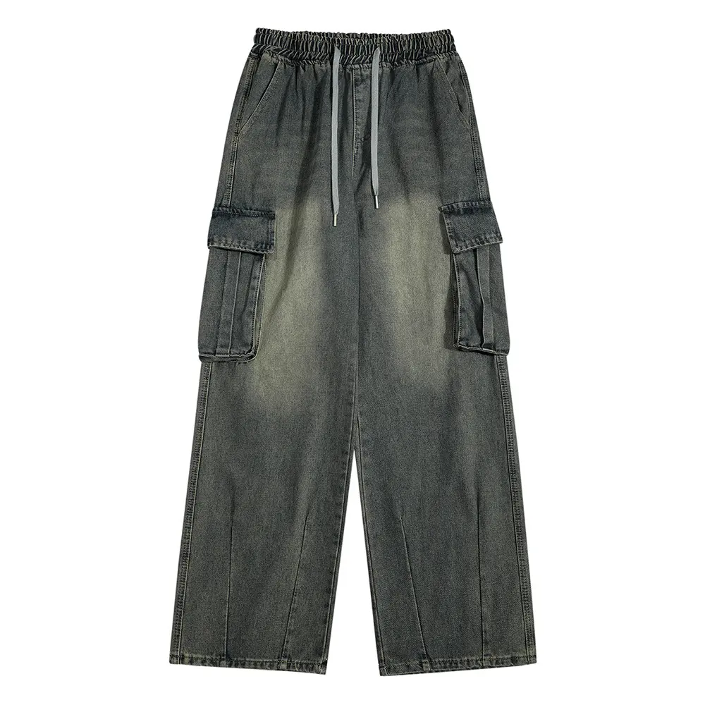 Fashion Work Clothes Denim Trousers for Men