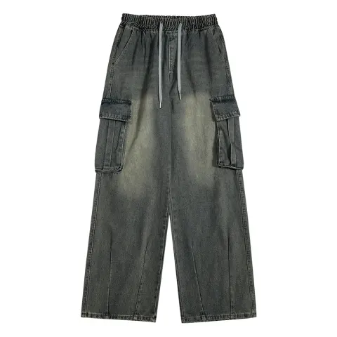 Fashion Work Clothes Denim Trousers for Men