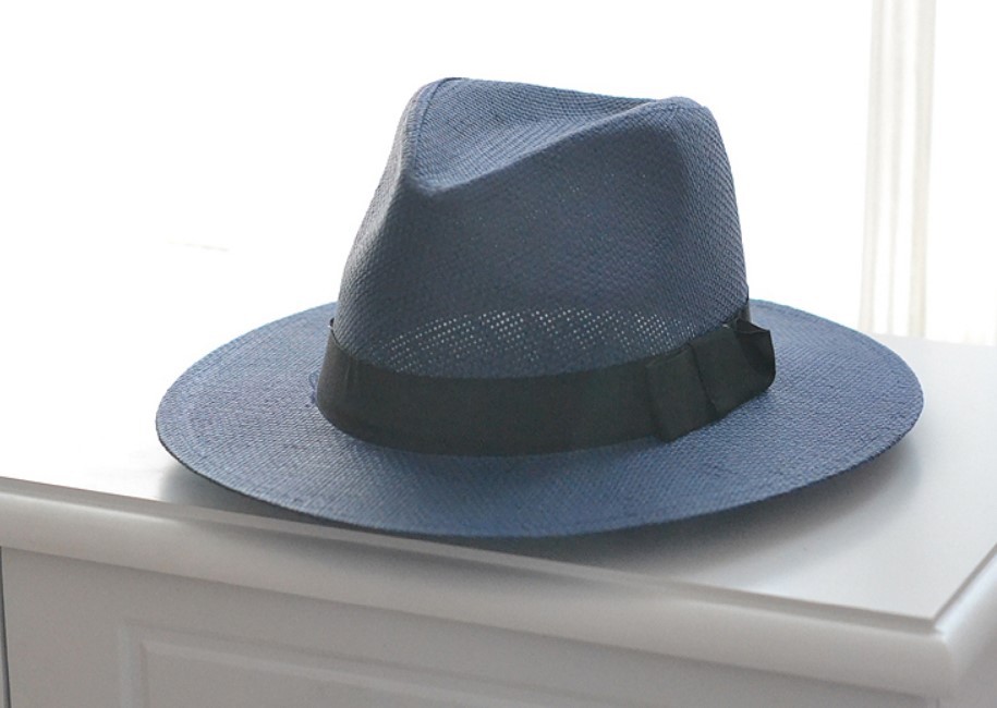 Men's Straw Hat Hollow Sun Shade