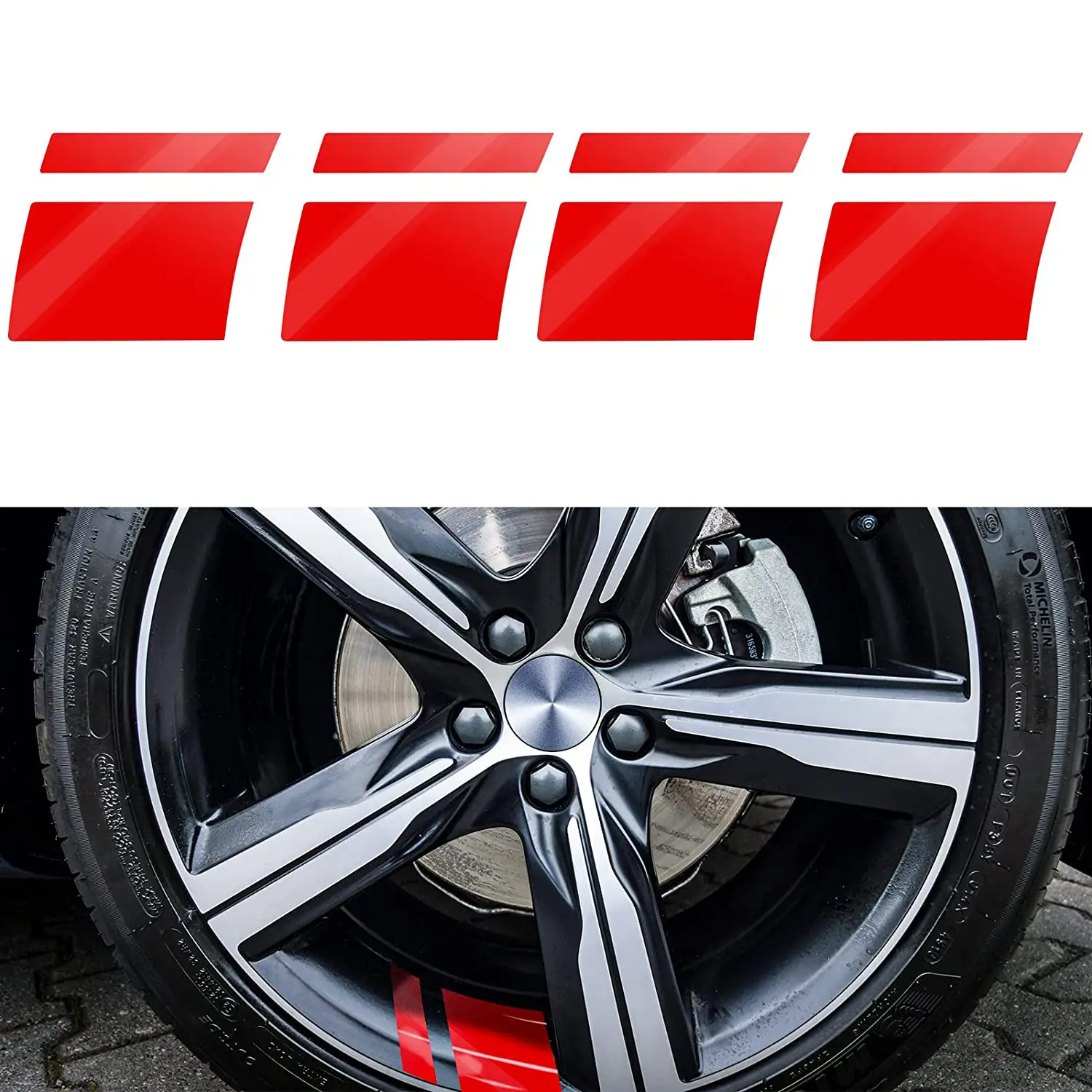 Steel Ring Modification Reflective Bumper Line Rearview