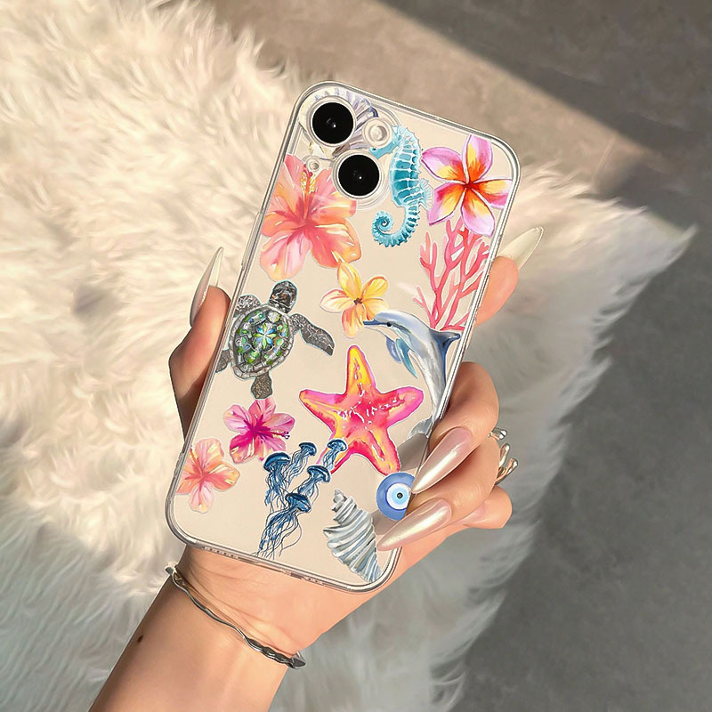 Dolphin Turtle Applicable Phone Case - Image 2