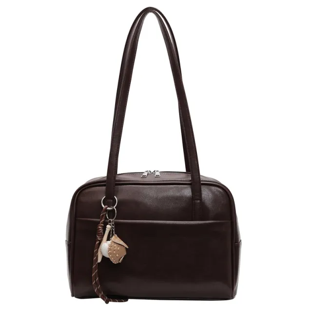 Women's Autumn New Simple Underarm Bag Coffee - Shop at LoveMi