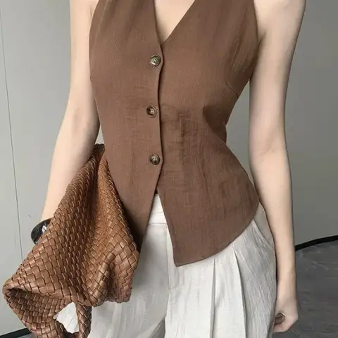 French Style Retro Elegant Women's Slim Fit Fashion Design